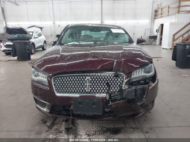 3LN6L5LU9HR637733 Lincoln Mkz Hybrid Select