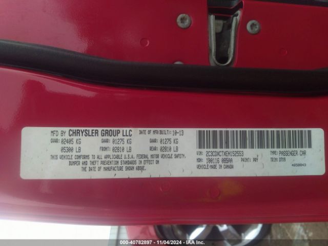 2C3CDXCTXEH152553 Dodge CHARGER R/T