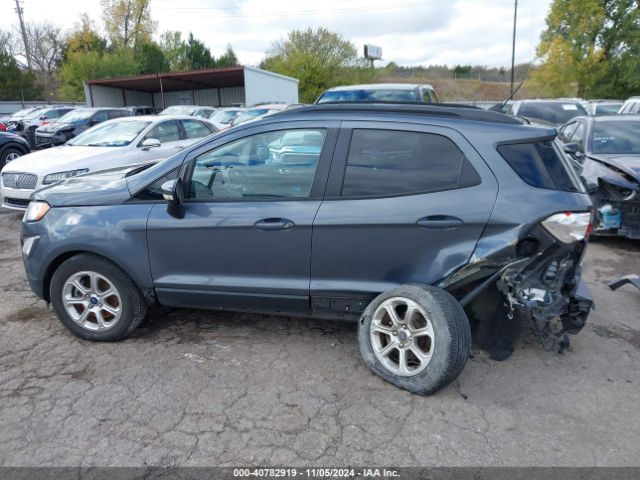 MAJ3S2GE6KC266392 Ford Ecosport Se