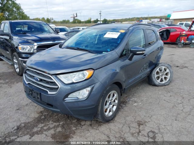 MAJ3S2GE6KC266392 Ford Ecosport Se