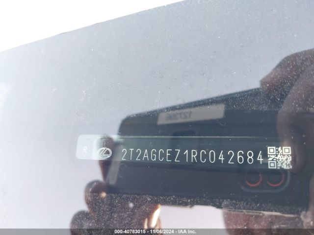2T2AGCEZ1RC042684 Lexus NX 350