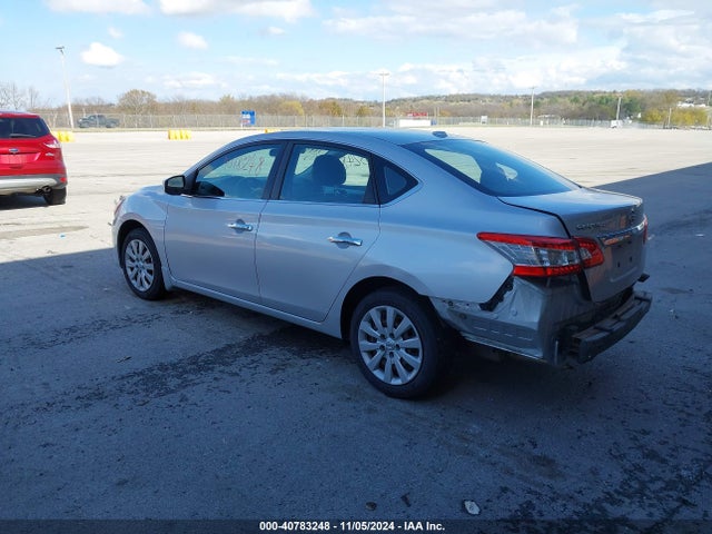 40783248 :رقم المزاد ، 3N1AB7AP2FL629194 vin ، 2015 Nissan Sentra Fe+ S/s/sl/sr/sv مزاد بيع