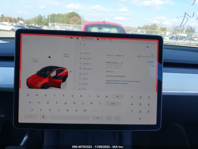 7SAYGDEE7PA155182 Tesla Model Y Awd/long Range Dual Motor All-wheel Drive