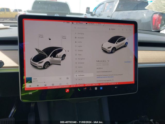 5YJYGDEE4MF230027 Tesla Model Y Long Range Dual Motor All-wheel Drive
