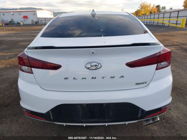 KMHD04LBXKU839344 Hyundai Elantra Sport