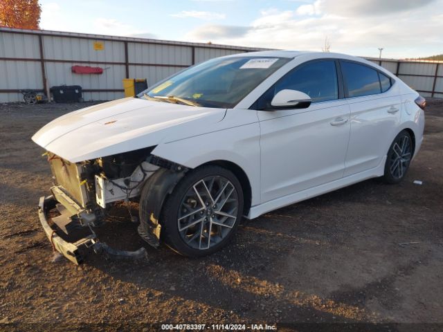 KMHD04LBXKU839344 Hyundai Elantra Sport