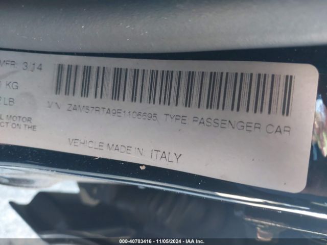 ZAM57RTA9E1106695 Maserati Ghibli S Q4