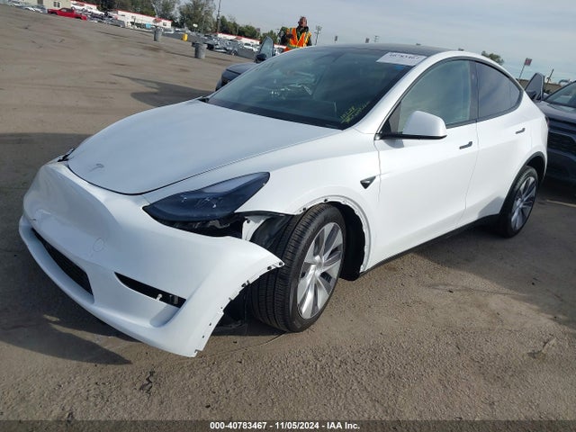 2024 TESLA MODEL Y 7SAYGDEE6RA257592 Photo 1