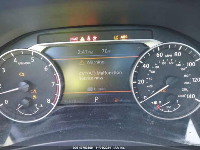 1N4BL4CV7MN385814 Nissan Altima Sr Fwd