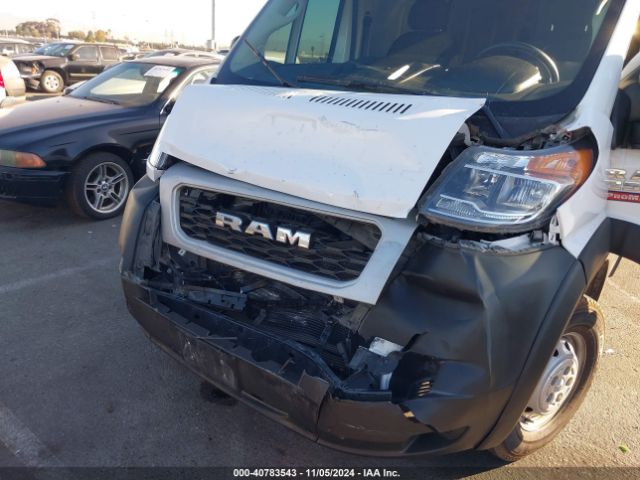 3C6LRVDG2ME554958 RAM Promaster 2500 High Roof 159 Wb