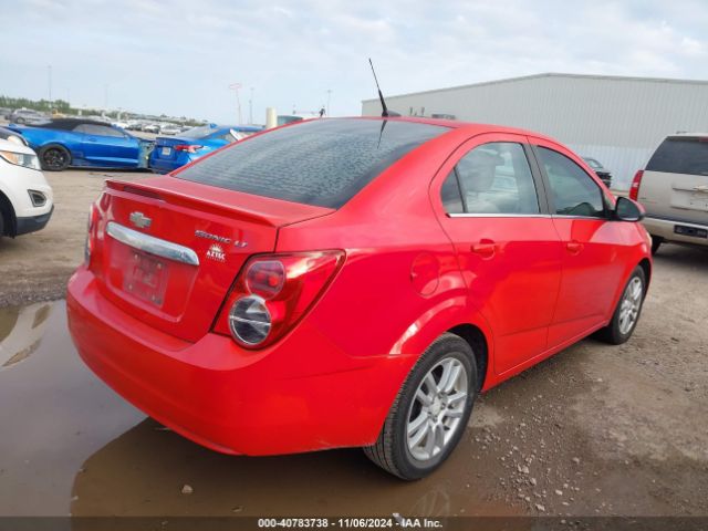 1G1JC5SH9E4106421 Chevrolet Sonic Lt Auto
