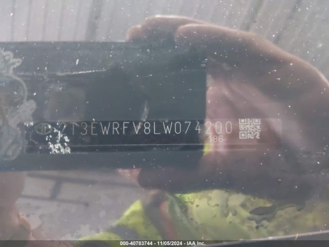 2T3EWRFV8LW074200 Toyota Rav4 Hybrid Xse