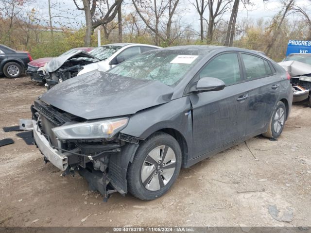 KMHC65LC4KU168374 Hyundai Ioniq Hybrid Blue