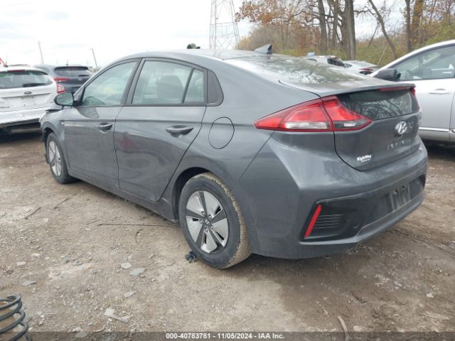 KMHC65LC4KU168374 Hyundai Ioniq Hybrid Blue