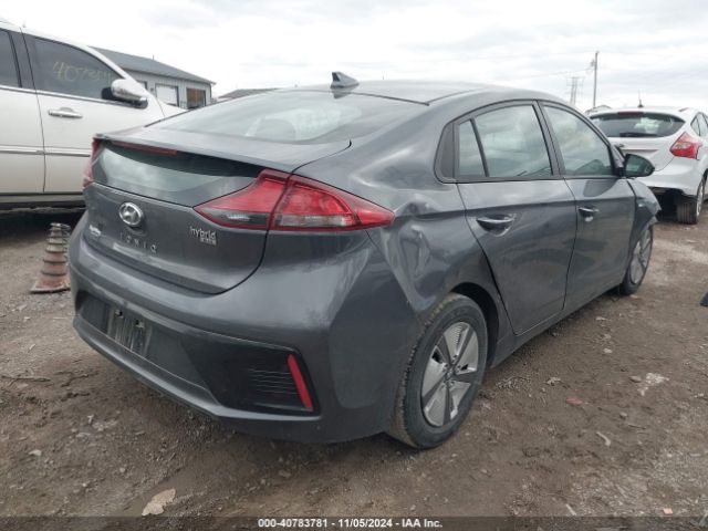 KMHC65LC4KU168374 Hyundai Ioniq Hybrid Blue