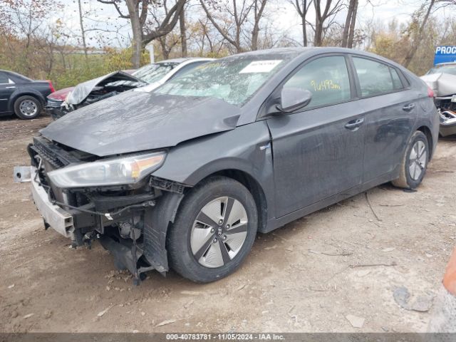 KMHC65LC4KU168374 Hyundai Ioniq Hybrid Blue