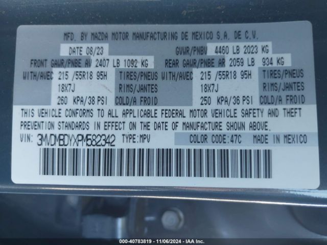 3MVDMBDYXPM582342 Mazda Cx-30 2.5 Turbo Premium