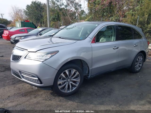5FRYD4H42GB013378 Acura Mdx Technology   Acurawatch Plus Packages/technology Package