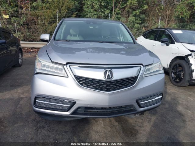 5FRYD4H42GB013378 Acura Mdx Technology   Acurawatch Plus Packages/technology Package
