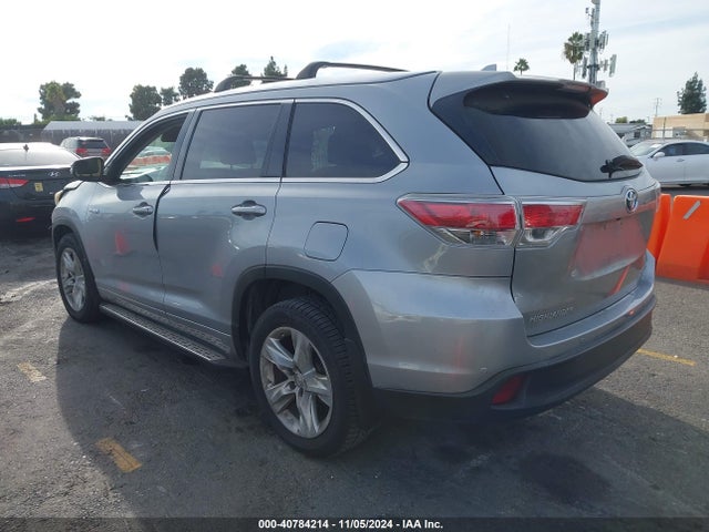 5TDDCRFH5ES007007 Toyota Highlander Hybrid Limited Platinum V6
