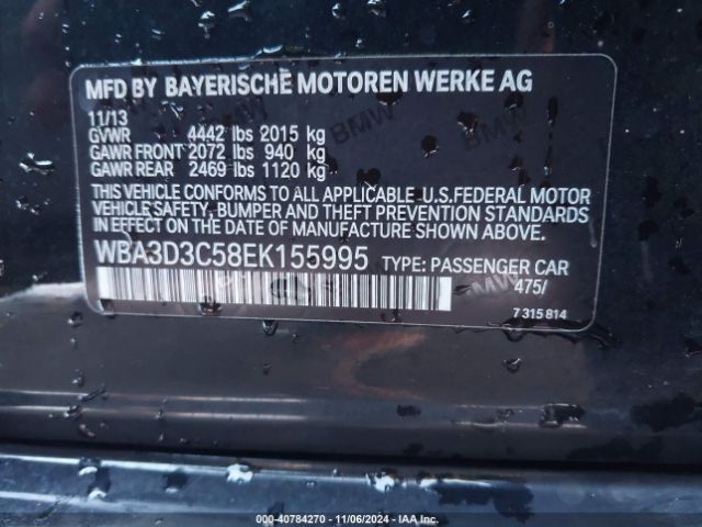 WBA3D3C58EK155995 BMW 328D