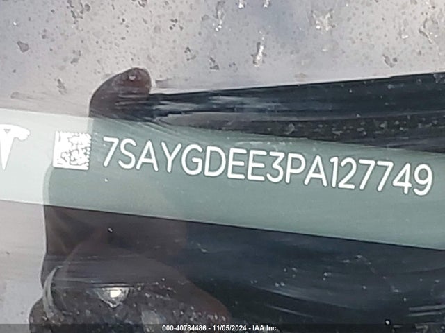 2023 TESLA MODEL Y 7SAYGDEE3PA127749 Photo 8