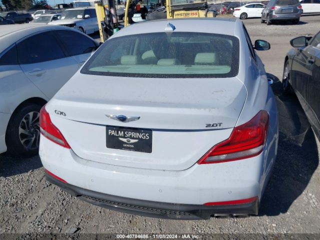 KMTG34LA8MU072193 Genesis G70 2.0t Rwd