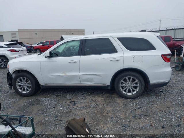 1C4RDHAGXJC434304 Dodge Durango Sxt Rwd