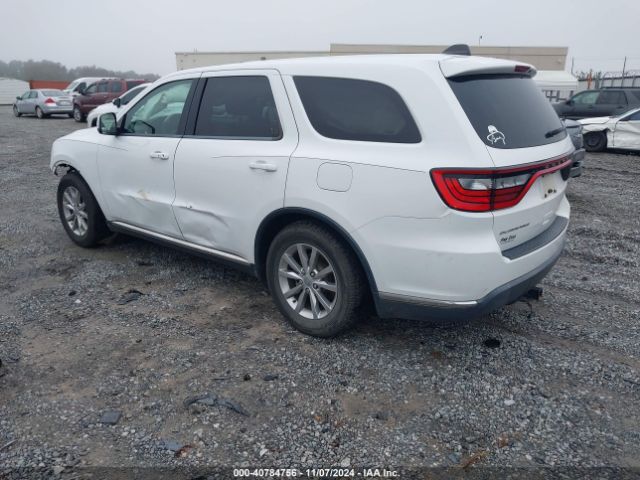 1C4RDHAGXJC434304 Dodge Durango Sxt Rwd