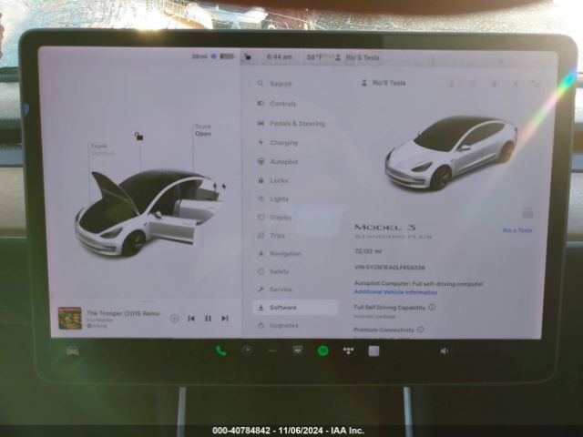 5YJ3E1EA0LF659336 Tesla Model 3 Standard Range Plus Rear-wheel Drive/standard Range Rear-wheel Drive