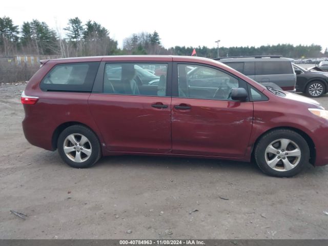 5TDZK3DC2FS665348 Toyota Sienna L 7 Passenger