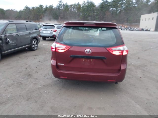 5TDZK3DC2FS665348 Toyota Sienna L 7 Passenger