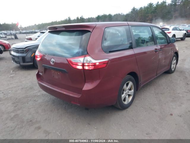 5TDZK3DC2FS665348 Toyota Sienna L 7 Passenger