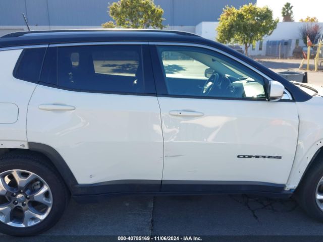 3C4NJCCB3KT725812 Jeep Compass Limited Fwd