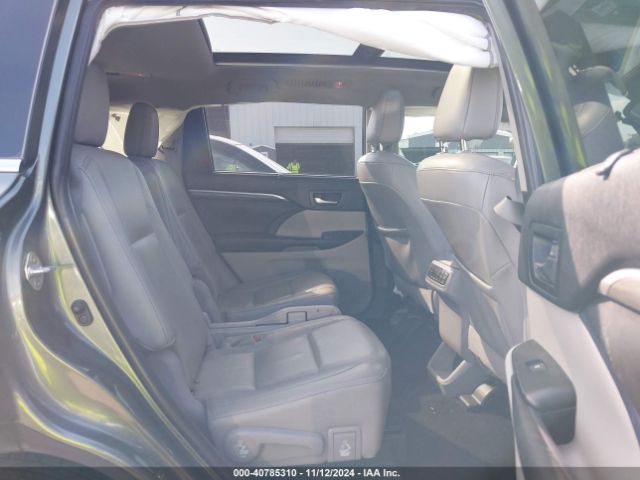 5TDDGRFH3KS059610 Toyota Highlander Hybrid Limited Platinum