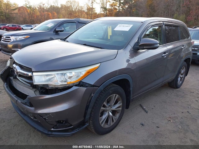 Toyota Highlander Xle V6 2014 5TDJKRFH6ES020824 Image 2