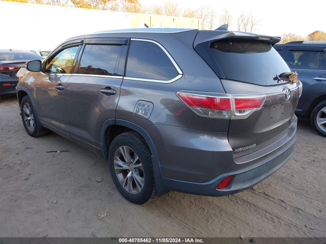 Toyota Highlander Xle V6 2014 5TDJKRFH6ES020824 Image 3