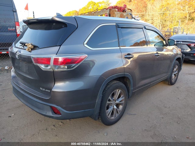 Toyota Highlander Xle V6 2014 5TDJKRFH6ES020824 Image 4