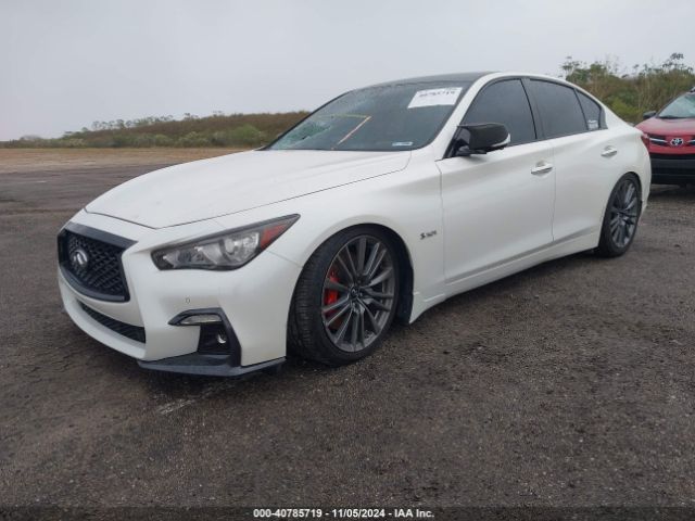 JN1FV7AP3JM460718 Infiniti Q50 3.0t Red Sport 400