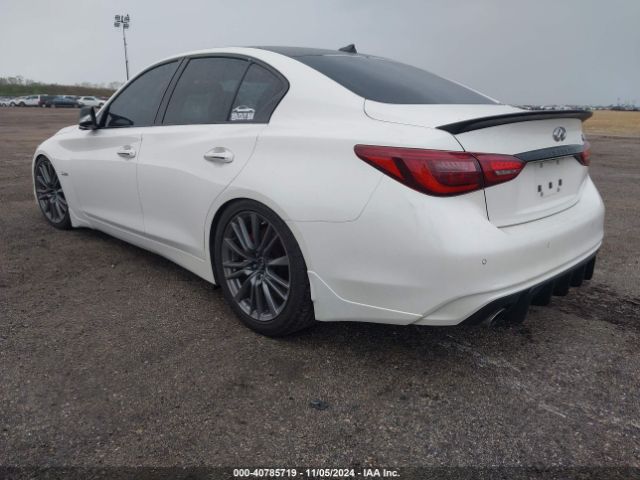 JN1FV7AP3JM460718 Infiniti Q50 3.0t Red Sport 400