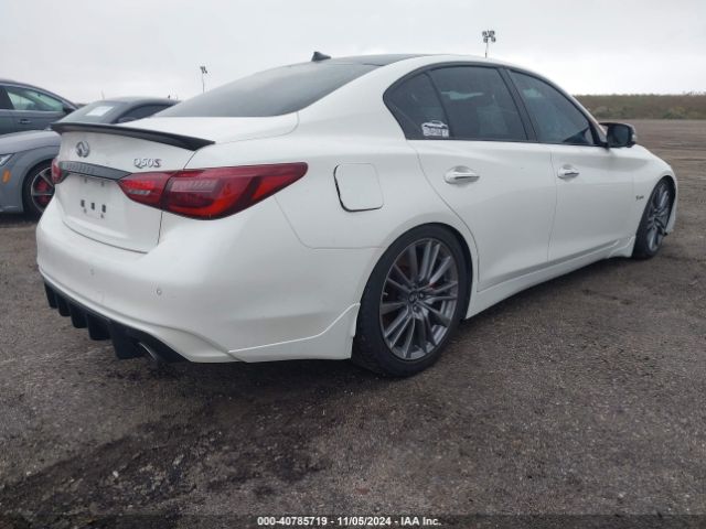 JN1FV7AP3JM460718 Infiniti Q50 3.0t Red Sport 400