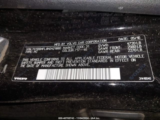YV126MFL8H2421880 Volvo S60 T5 Dynamic