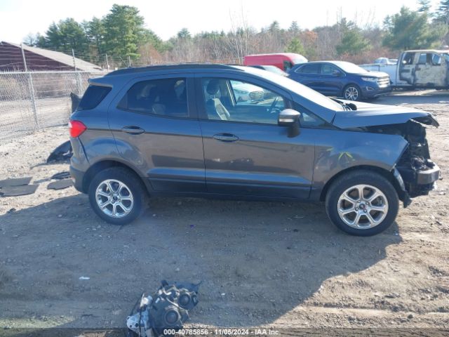 MAJ6S3GL8KC296303 Ford Ecosport Se