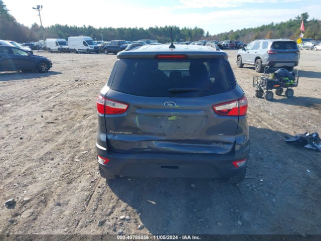 MAJ6S3GL8KC296303 Ford Ecosport Se