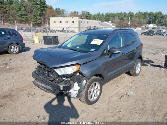 MAJ6S3GL8KC296303 Ford Ecosport Se