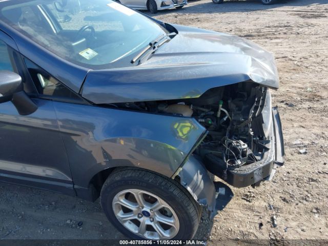 MAJ6S3GL8KC296303 Ford Ecosport Se