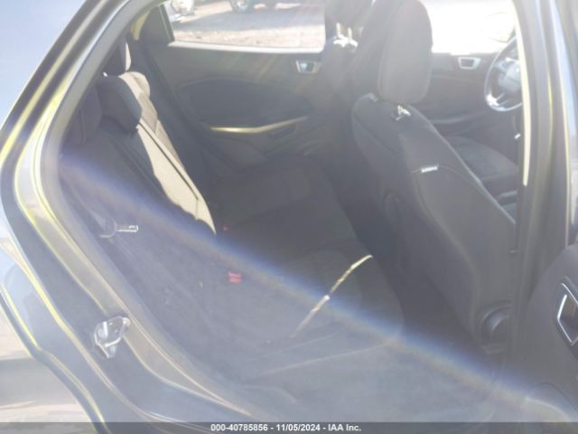 MAJ6S3GL8KC296303 Ford Ecosport Se