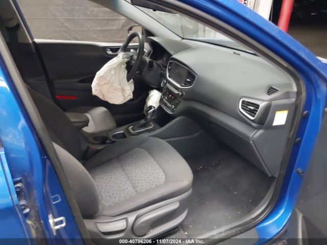 KMHC65LC2JU068613 Hyundai Ioniq Hybrid Blue