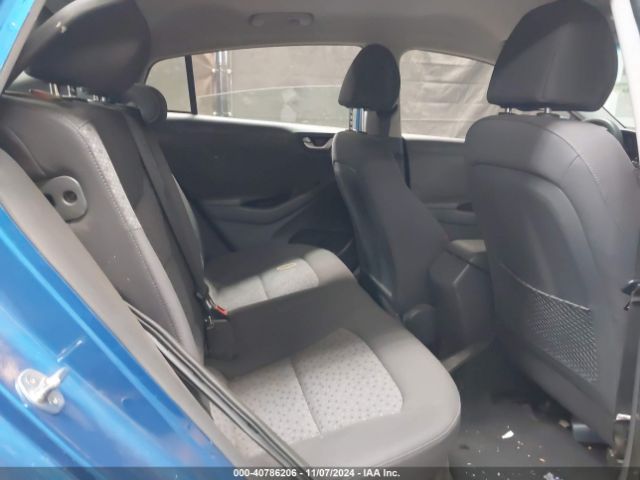 KMHC65LC2JU068613 Hyundai Ioniq Hybrid Blue