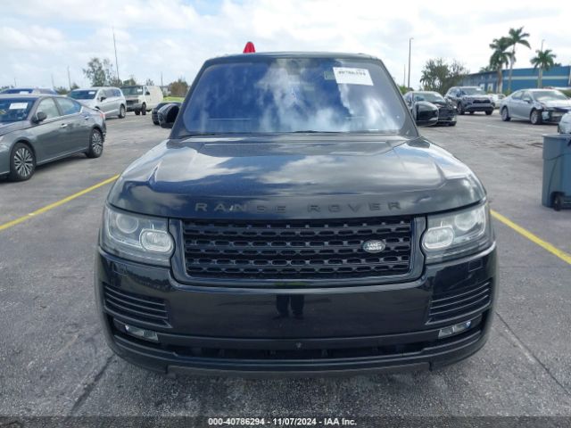 SALGS3EF8GA273532 Land Rover Range Rover 5.0l V8 Supercharged